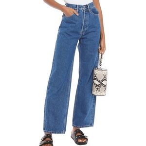 RE/DONE 30s Ladies High Rise Straight Leg Jean